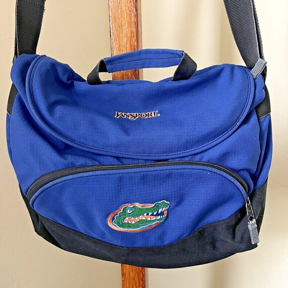 JANSPORT Shoulder Bag Messenger Laptop Tote FLORIDA GATORS UF - Picture 1 of 13